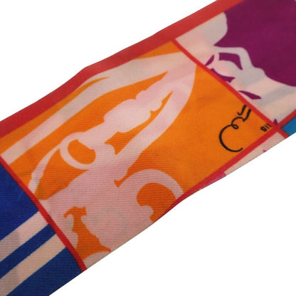 Hermes Brides de Gala en Desordre Order 13 Scarf Silk Red Rouge — view 9