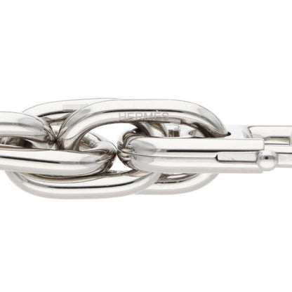 Hermes Amarage Silver Horn Combination Necklace Brown — view 3