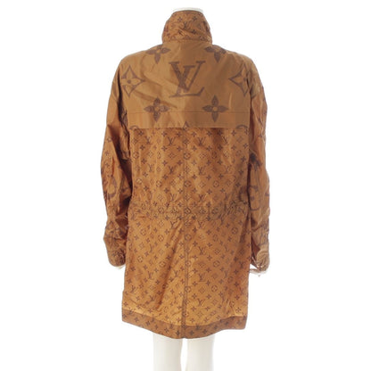 Louis Vuitton Nylon Monogram Giant Coat Jacket Brown 36 — view 4