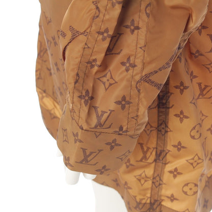 Louis Vuitton Nylon Monogram Giant Coat Jacket Brown 36 — view 7
