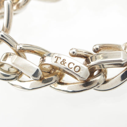 Tiffany & Co Forge Link Chain Bracelet Silver 19 — view 8