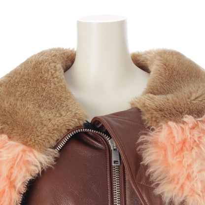 Prada Sheepskin with Belt Oversize Fur Coat — view 5