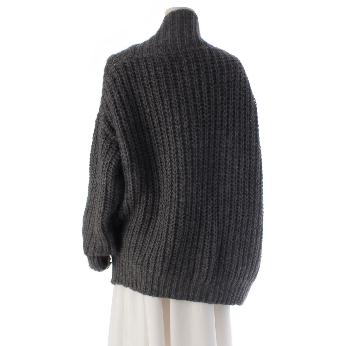 Dior Wool Mohair Blend Oversize Sweater Knit Top — view 4