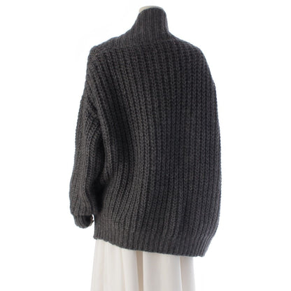 Dior Wool Mohair Blend Oversize Sweater Knit Top — view 4