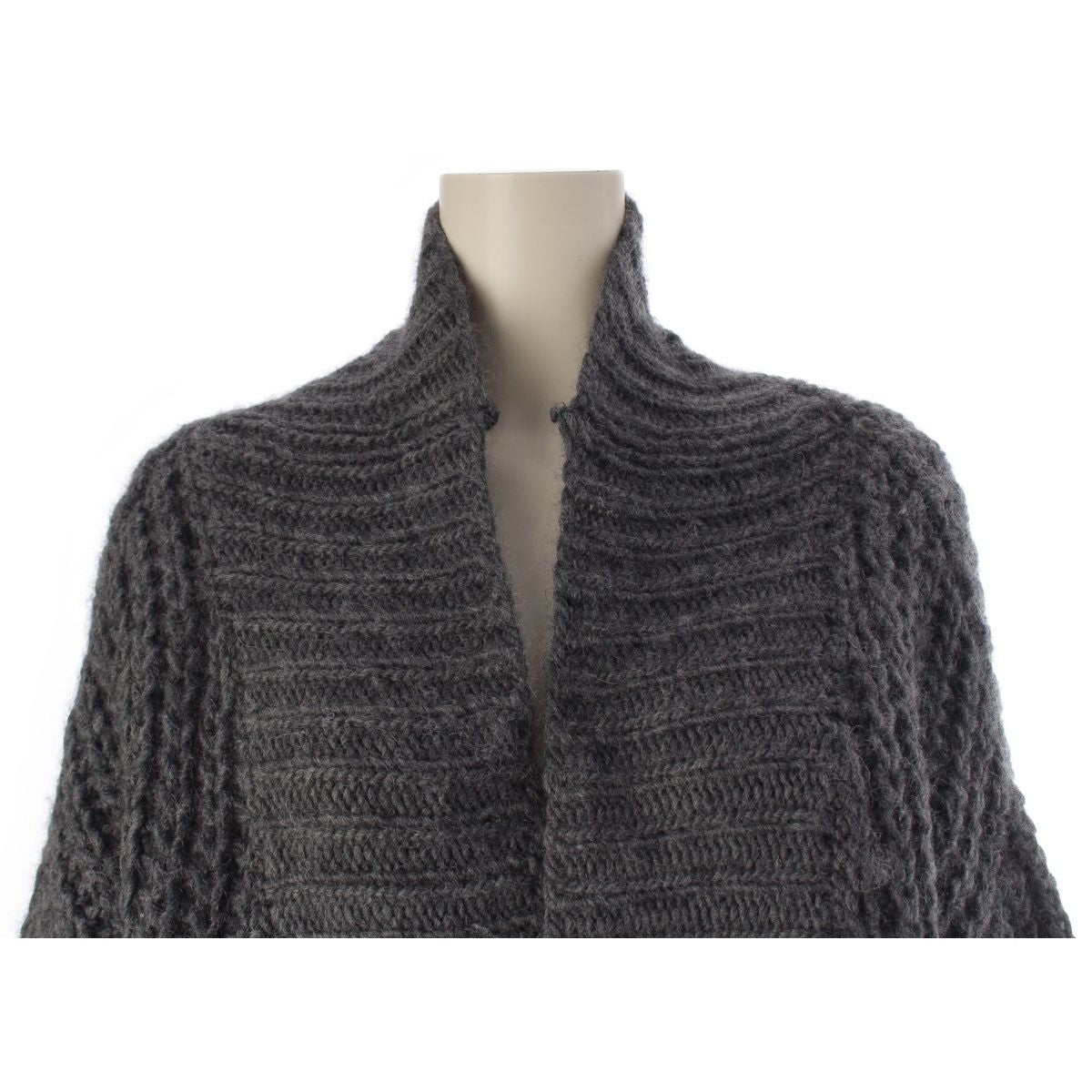 Dior Wool Mohair Blend Oversize Sweater Knit Top — view 5