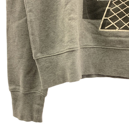 Dior Homme Graphic Print Crew Neck Sweatshirt XS Gray — view 3
