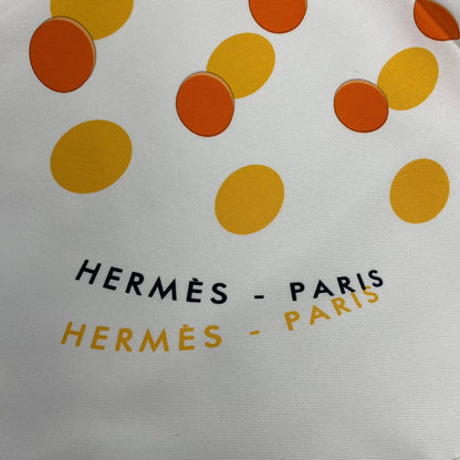 Hermes Scarf Silk Carre 90 Hola Flamenca Yellow — view 7