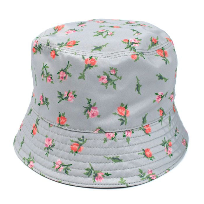 Prada Re-Nylon Tessuto Rose Perla Hat Blue Gray — view 2