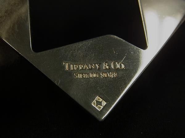 Tiffany & Co Brooch Pendant Top Silver Star Ring — view 5