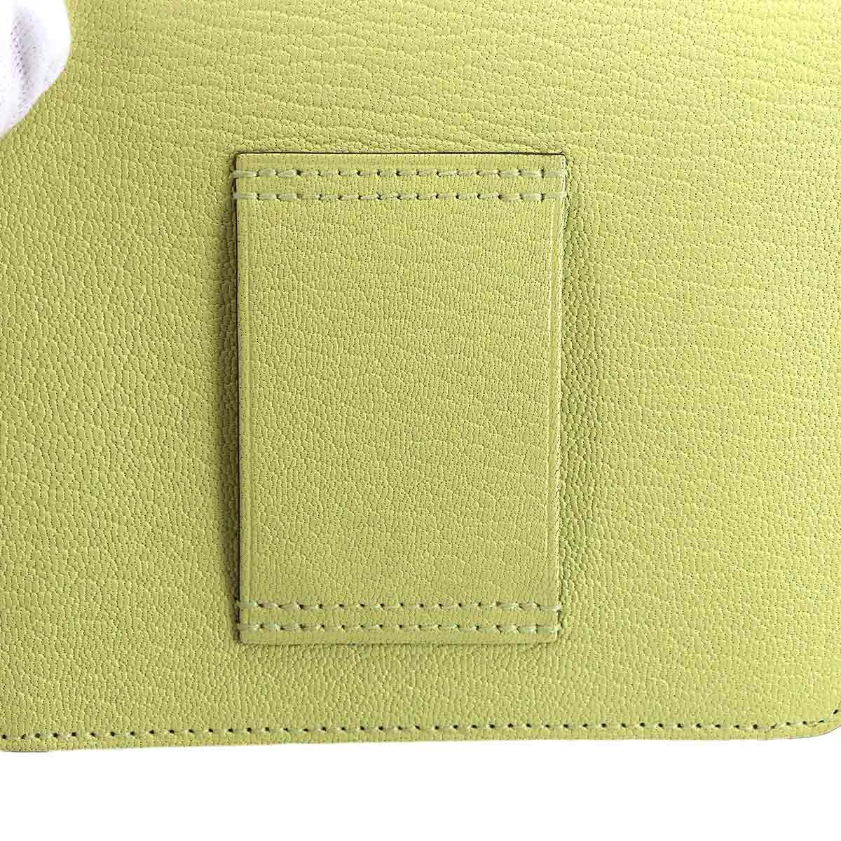 Hermes Roulis Slim Wallet Bifold Ever Color Jaune — view 9