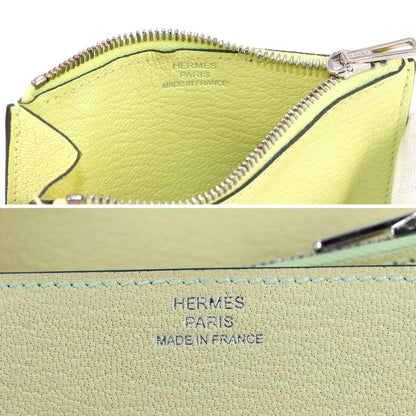 Hermes Roulis Slim Wallet Bifold Ever Color Jaune — view 8