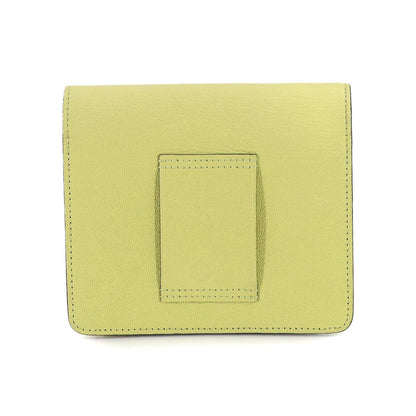 Hermes Roulis Slim Wallet Bifold Ever Color Jaune — view 3