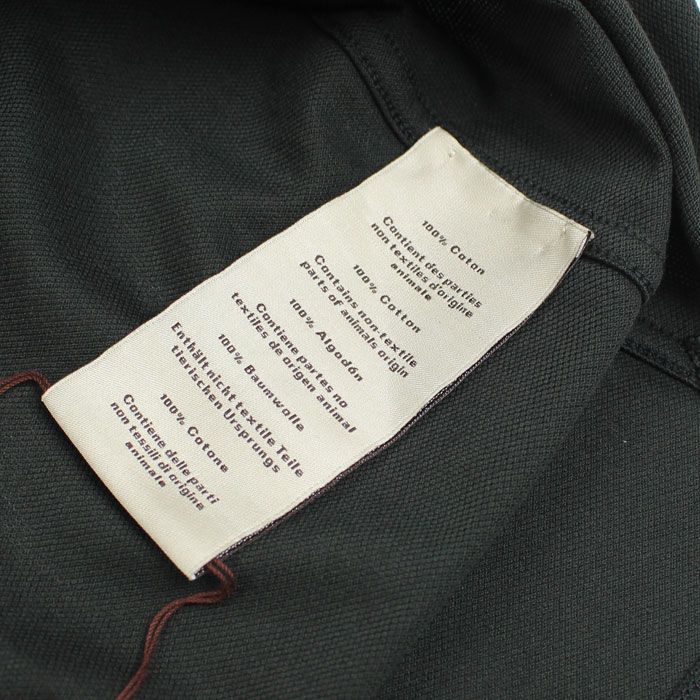Hermes Piqures Sellier Polo Shirt Black — view 5