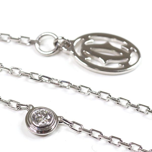 Cartier Damier Necklace Small — view 4