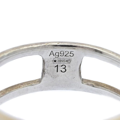 Gucci Signature Logo GG Ring 53 Silver — view 4