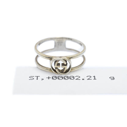 Gucci Signature Logo GG Ring 53 Silver — view 5