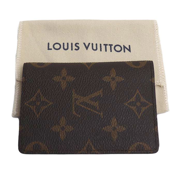 Louis Vuitton Organizer de Poche Monogram Card Case Brown — view 5