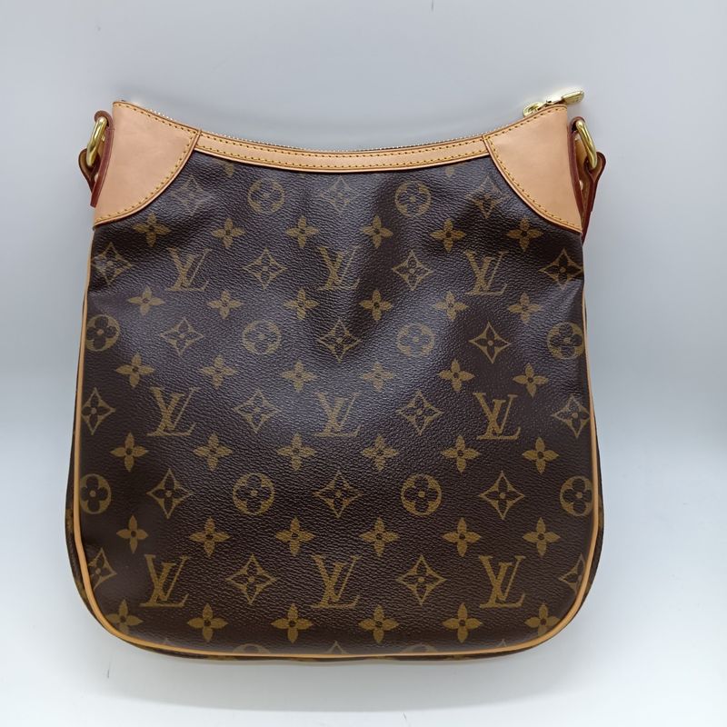 Louis Vuitton Monogram Odeon PM Shoulder Bag Brown