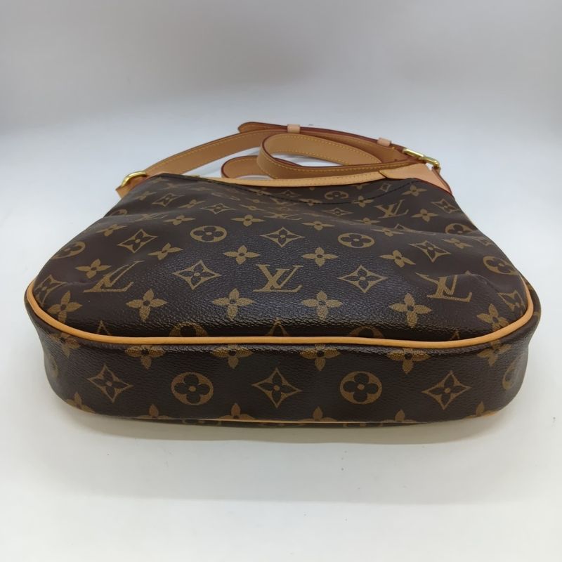 Louis Vuitton Monogram Odeon PM Shoulder Bag Brown