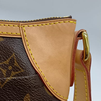 Louis Vuitton Monogram Odeon PM Shoulder Bag Brown