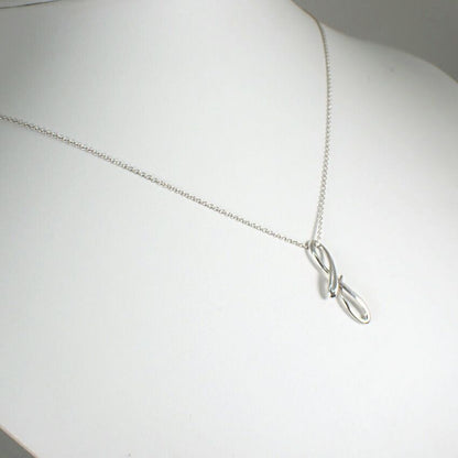 Tiffany & Co 925 Initial Pendant Necklace — view 3