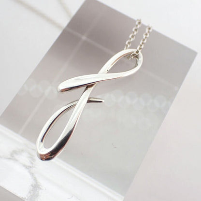 Tiffany & Co 925 Initial Pendant Necklace — view 5