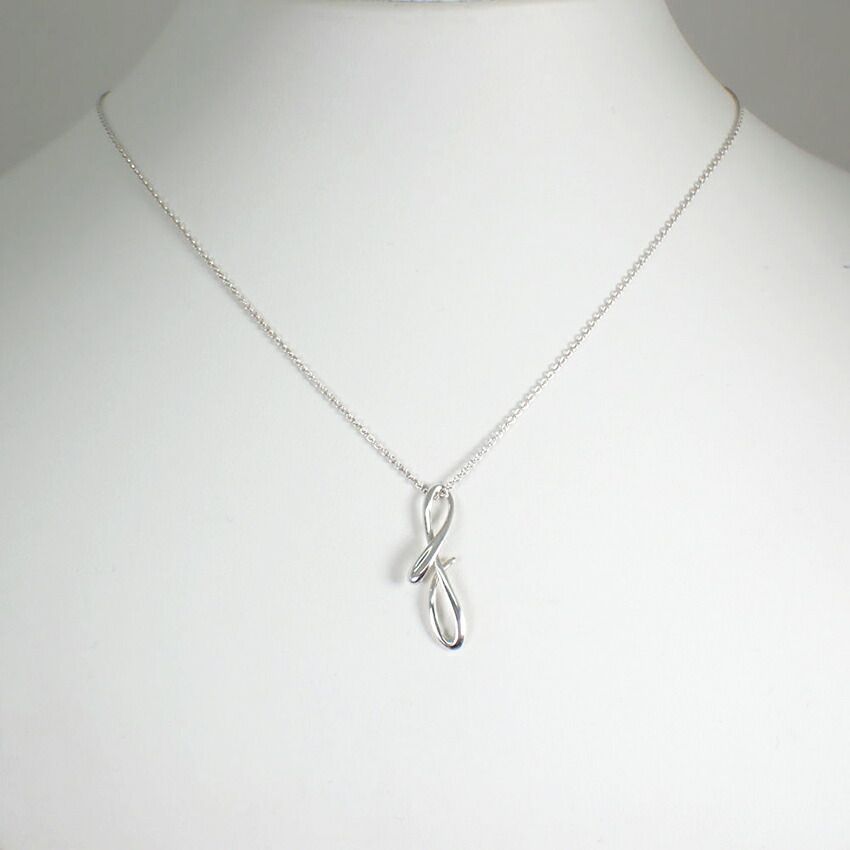 Tiffany & Co 925 Initial Pendant Necklace — view 2
