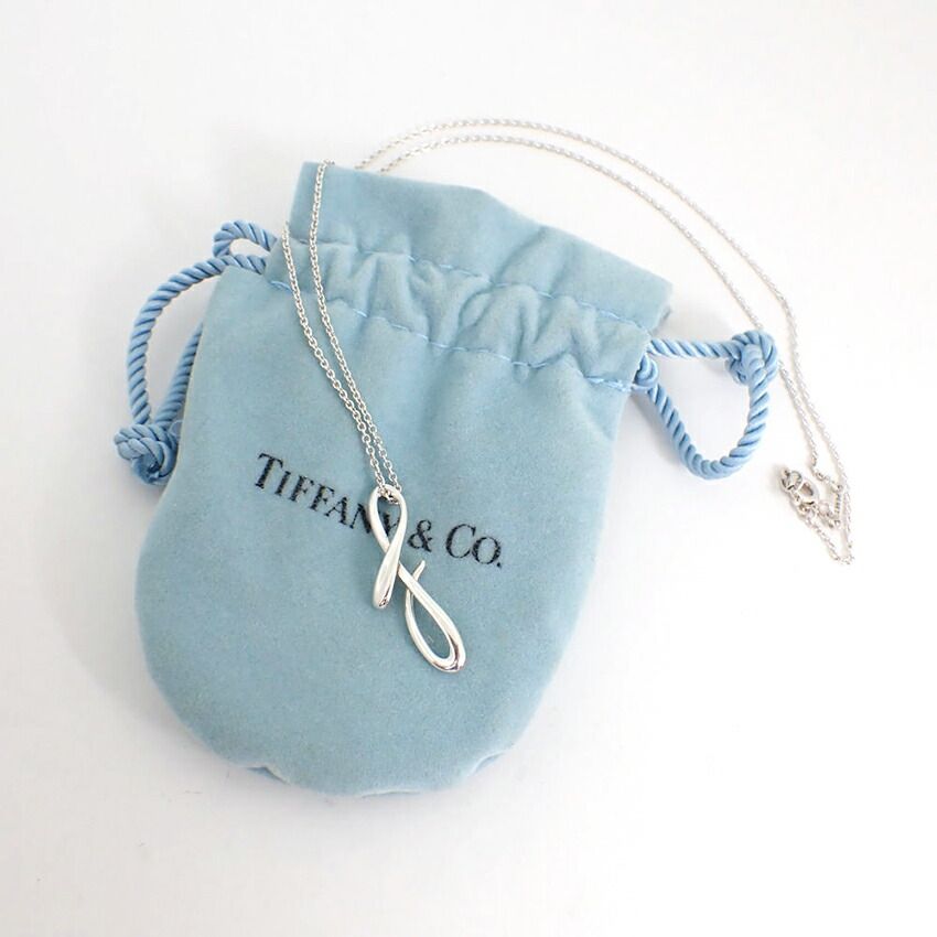 Tiffany & Co 925 Initial Pendant Necklace — view 9