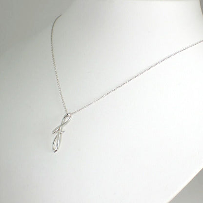 Tiffany & Co 925 Initial Pendant Necklace — view 4