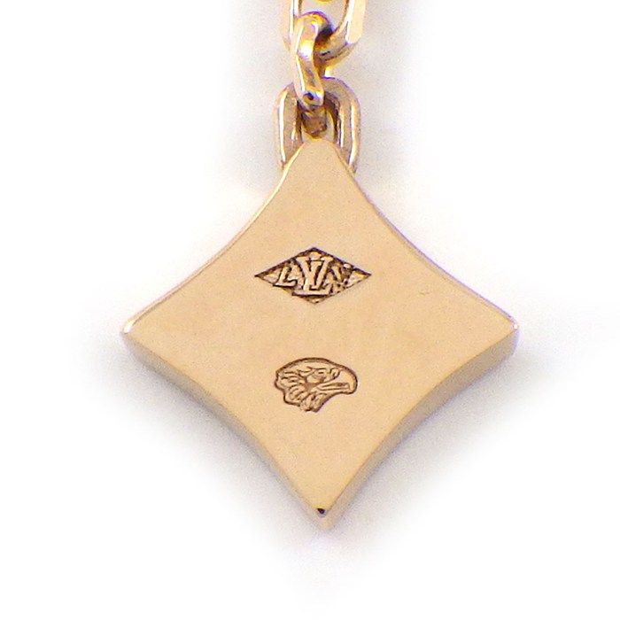 Louis Vuitton Necklace Pendant Star Blossom Double Motif Pave — view 5
