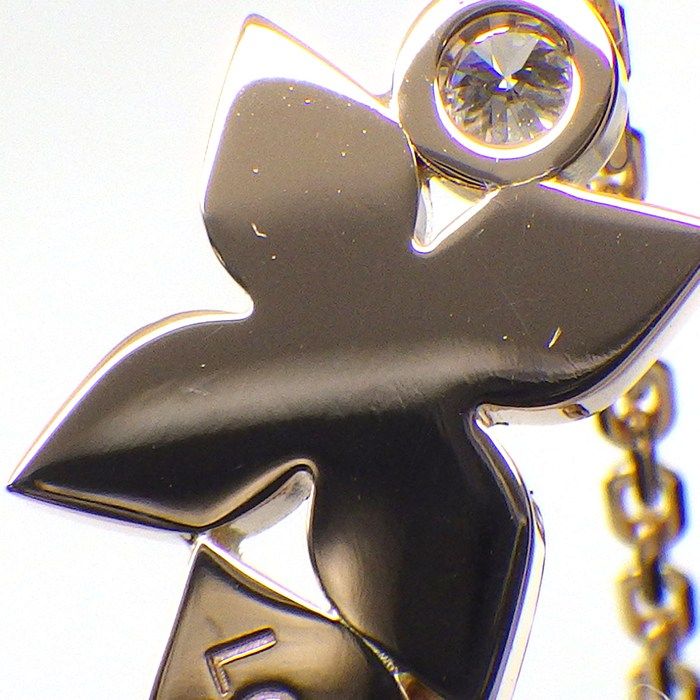 Louis Vuitton Necklace Pendant Star Blossom Double Motif Pave — view 6