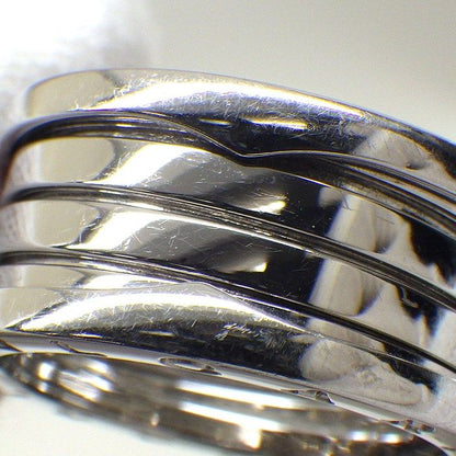 Bvlgari Ring B-zero One Band Logo 18K White Gold — view 5
