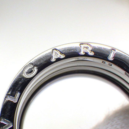 Bvlgari Ring B-zero One Band Logo 18K White Gold — view 7