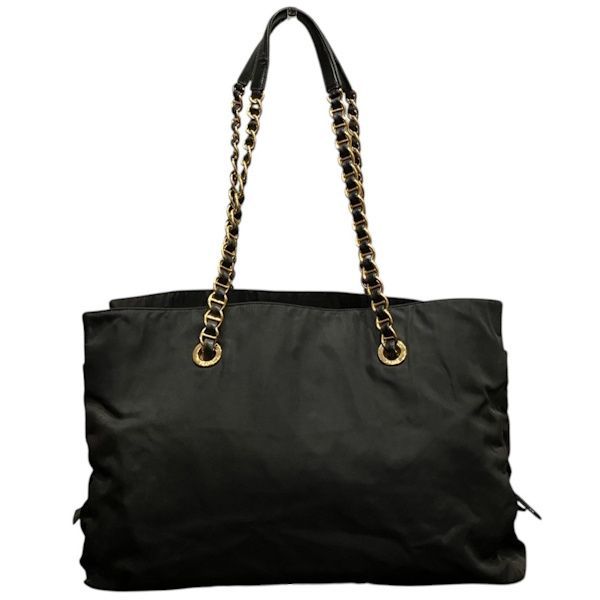 Prada Tessuto Nylon Chain Shoulder Bag
