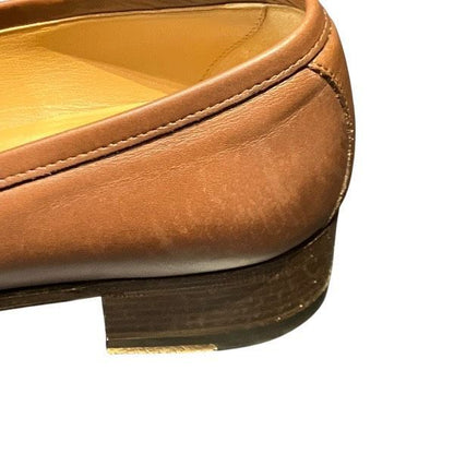 Gucci Sherry Loafer Leather Brown