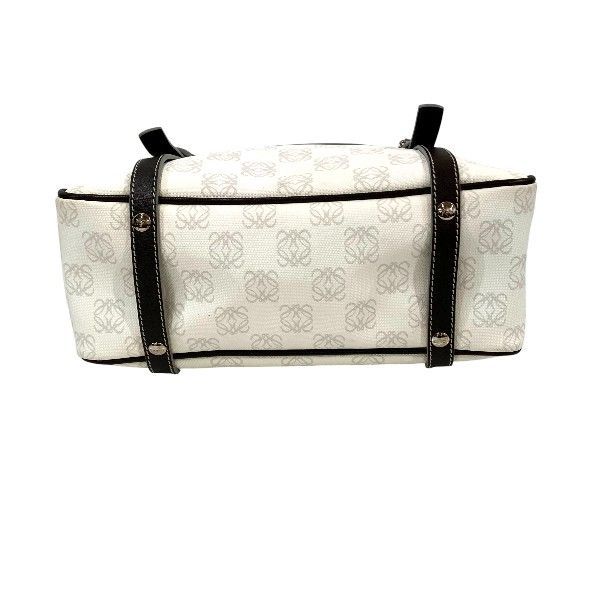 Loewe Repeat Anagram White Bag Handbag