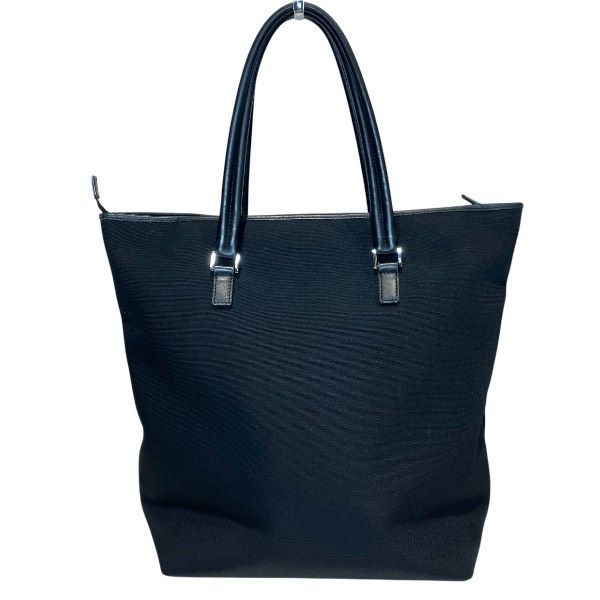 Gucci GG Supreme Nylon Leather Tote