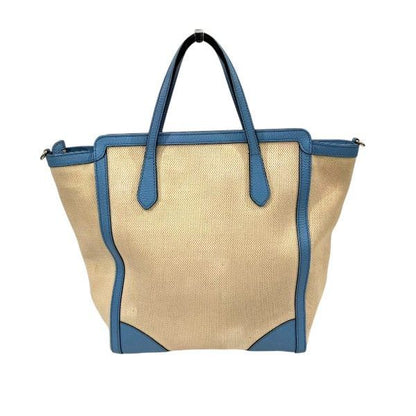 Gucci Children Swing 2-Way Shoulder Bag Beige Blue