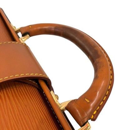Louis Vuitton Epi Serviette Fermoir Bag Handbag Business Bag Cipango
