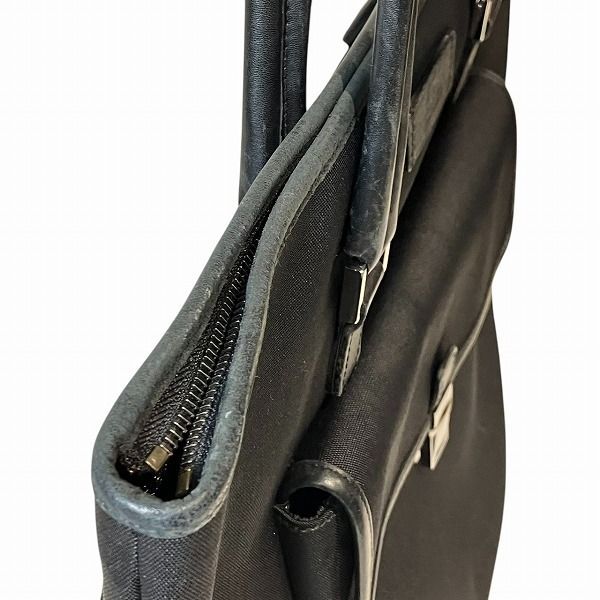 Gucci GG Supreme Nylon Leather Tote