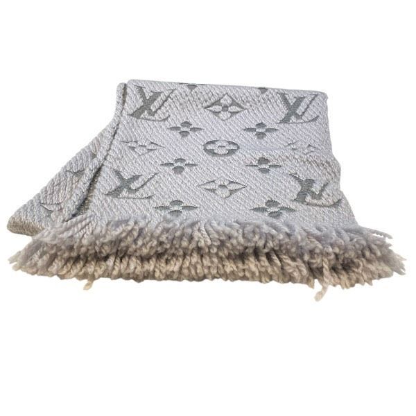 Louis Vuitton Logomania Scarf Silk Wool
