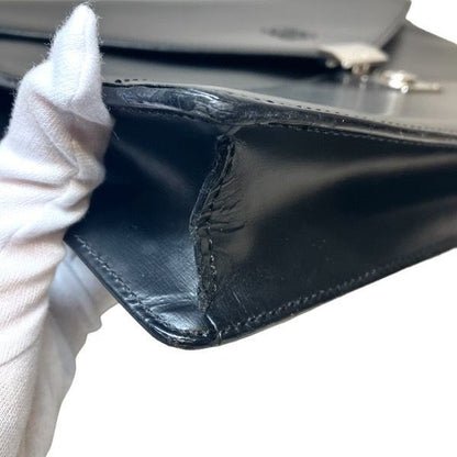 Loewe Anagram Envelope Leather Black