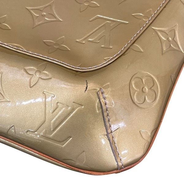 Louis Vuitton Monogram Vernis Thompson Street Shoulder Bag Lime Yellow