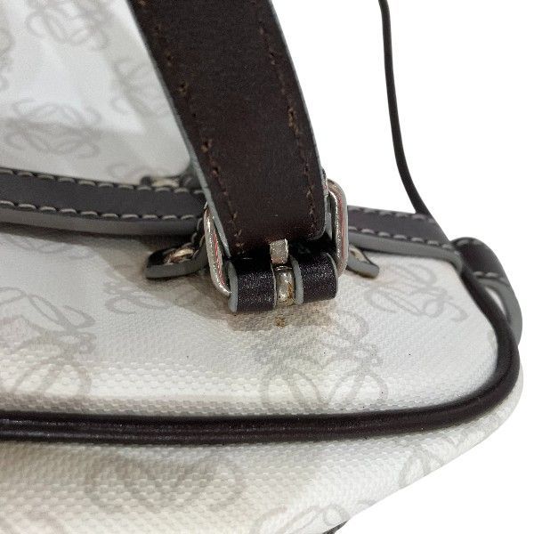 Loewe Repeat Anagram White Bag Handbag