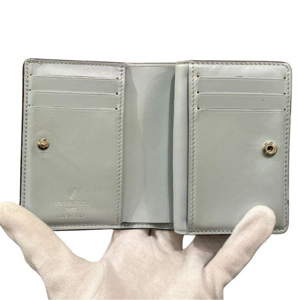 Louis Vuitton Mahina Portefeuille Color Bifold Wallet Pale Blue