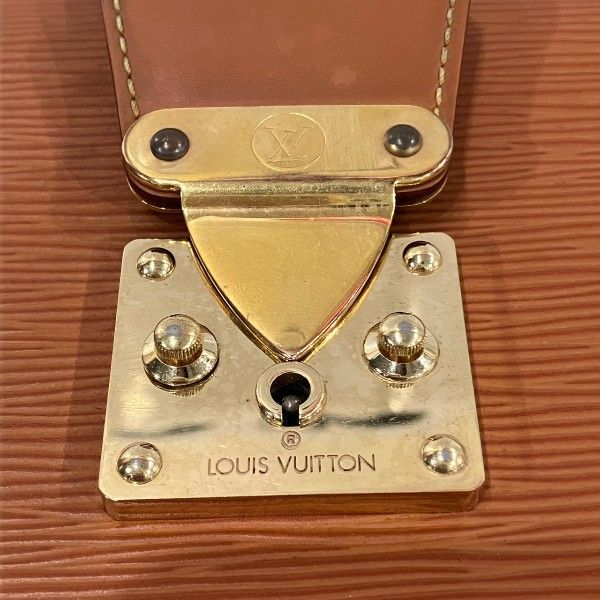 Louis Vuitton Epi Serviette Fermoir Bag Handbag Business Bag Cipango