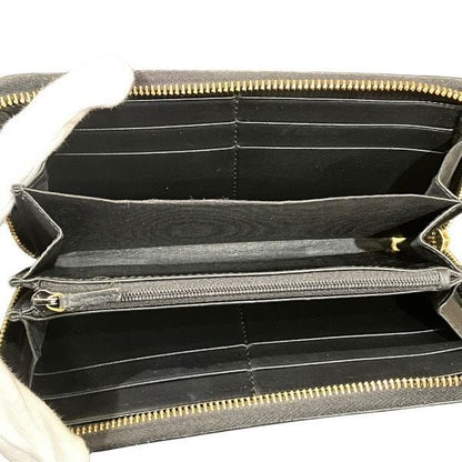 Gucci GG Supreme Bi Zip Around Wallet