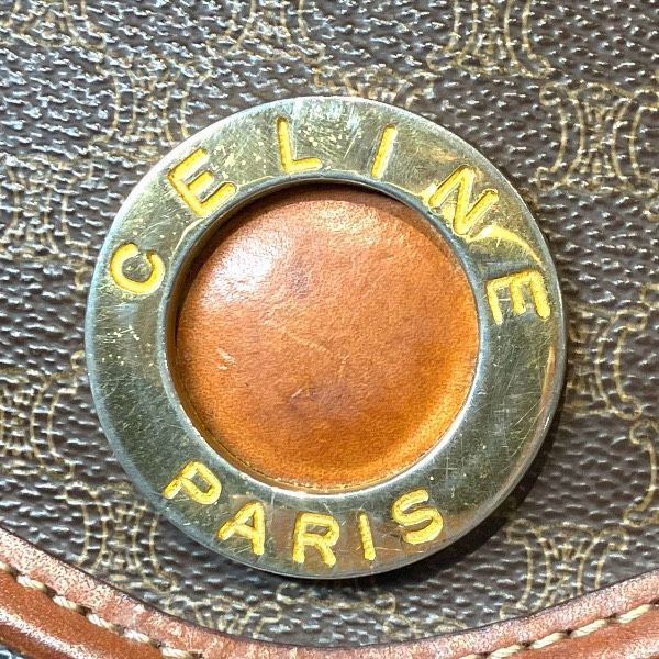 Celine Macadam Pattern Shoulder Bag
