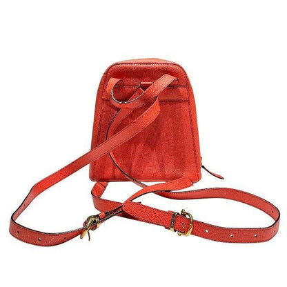 Celine Vintage Leather Backpack Salmon Pink