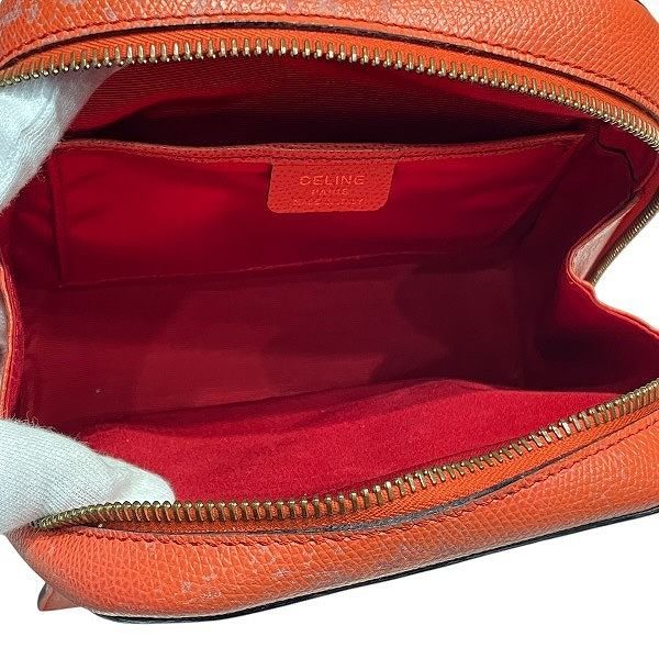 Celine Vintage Leather Backpack Salmon Pink